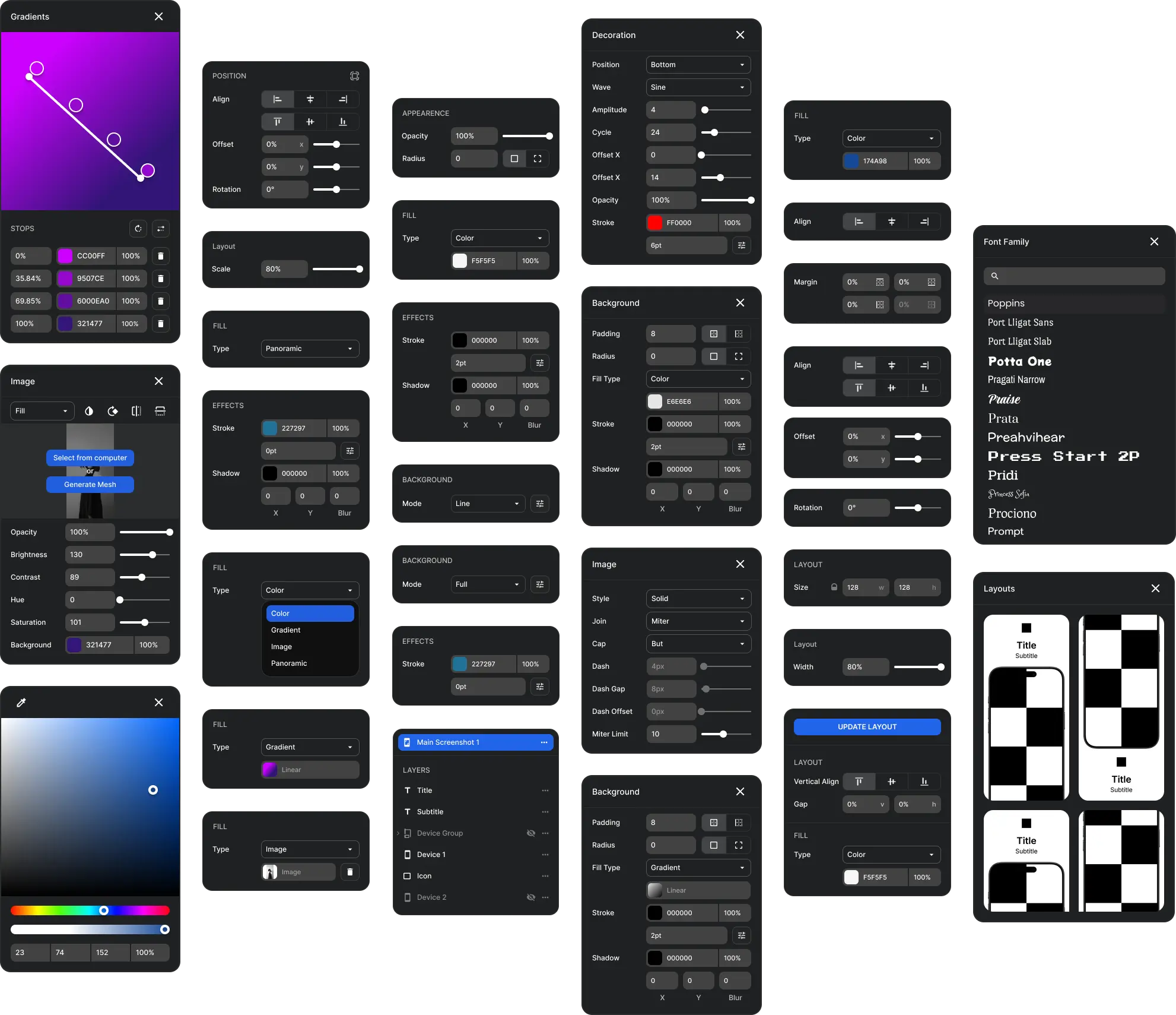 AppMockUp Studio Tools Overview