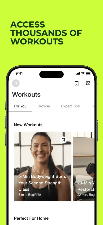 Fitness Routine App