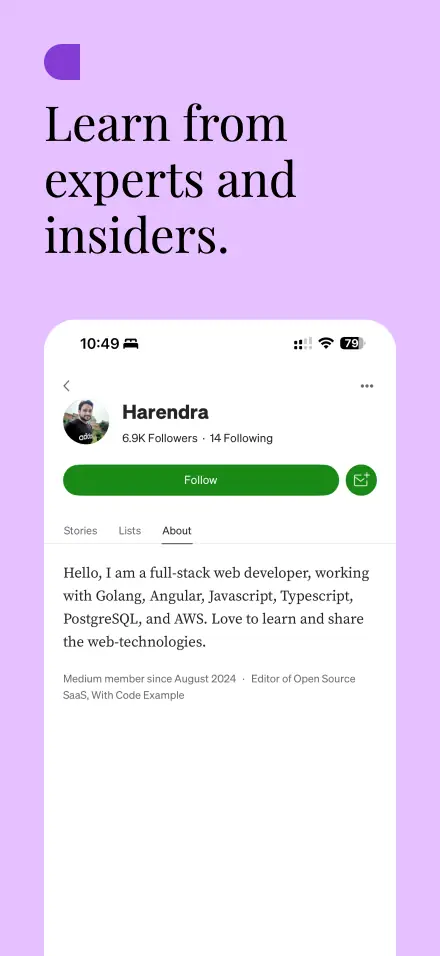 Medium App